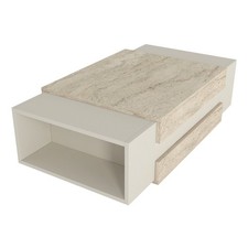 Couchtisch Beige Granit Optik