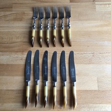 ღ 12x Antik Besteck Gabel