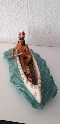 Castagna indianer kanu - indianer, im