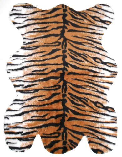 Tigerfell vorleger - tigerfell,