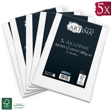 5er Set Keilrahmen Leinwand