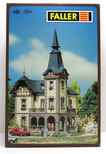 Villa mit eckturm ungebaut - villa,