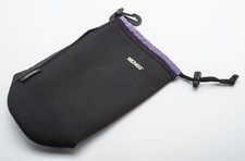 Mengs Objektivbeutel Beutel Köcher lens bag groß Schwarz aus Neopren universal