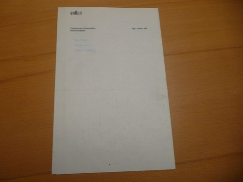 Braun audio 400 kompact - braun, kompact-anlage