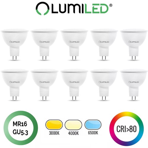 Lumiled 10x mr16 - gu5.3, led