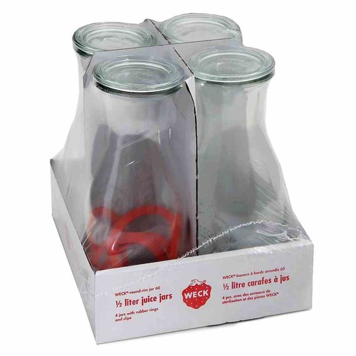 Weck 4t7 saftflasche 2l - 4t7-64, 1/2l