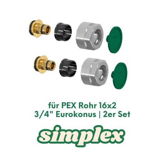 Simplex anschlussset 16x2 - simplex, a3