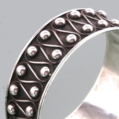 Silber armreif art deco - armreif, °