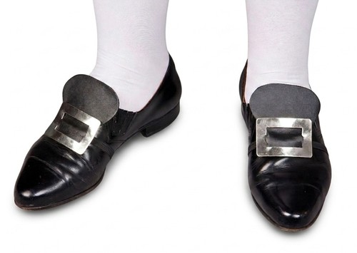 Schuhschnallen silber