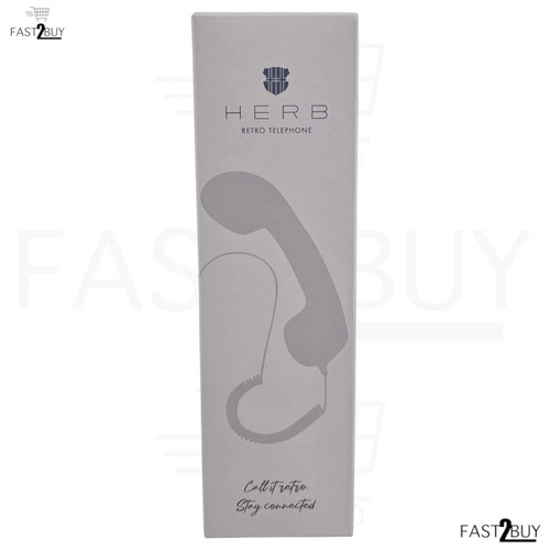 Herb retro telefon - retro, rot