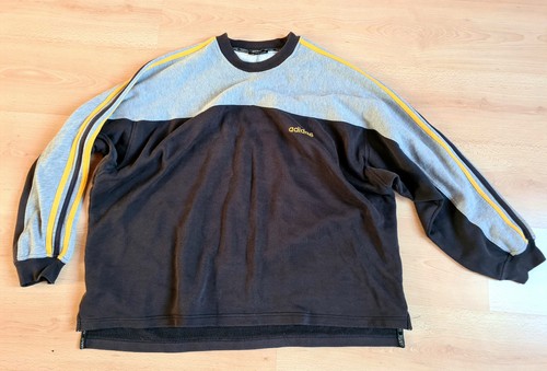 Adidas logo pullover schwarz - logo,