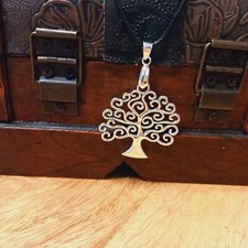 Halskette mit anhänger baum - mit, anhänger: