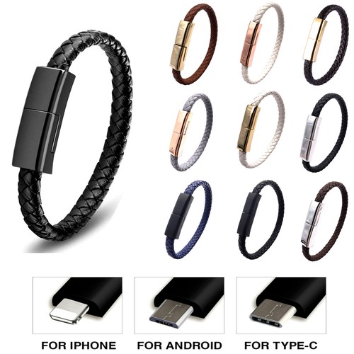 Usb armband leder ladekabel - usb,