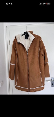 Damenmantel teddyfell - damenmantel,