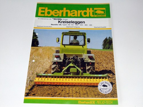Eberhardt pflugfabrik prospekt - eberhardt,