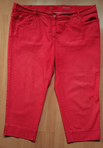 Damen zerres jeans - greta,, rot