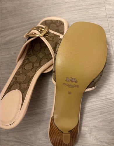 Vintage beige coach - vintage, highheels