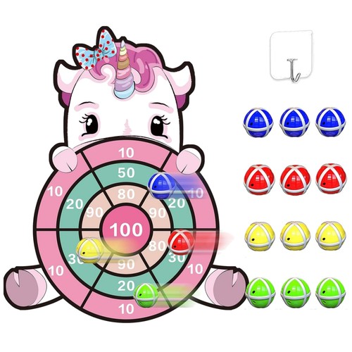 Einhorn dartscheibe kinder - einhorn,