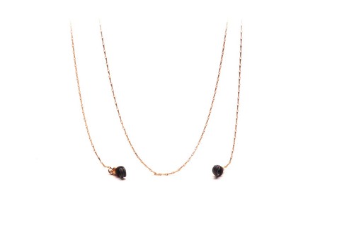 Brillenkette metall gold - brillenkette,
