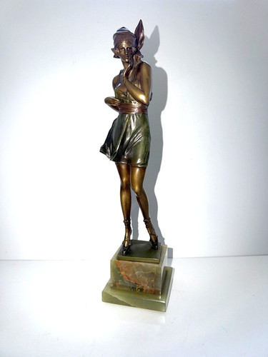 Bronze figur art - figur,