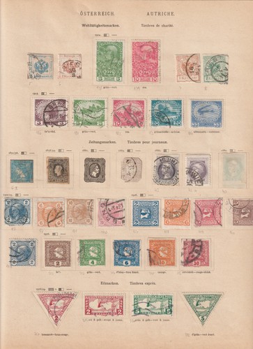 österreich alte briefmarken - Österreich,