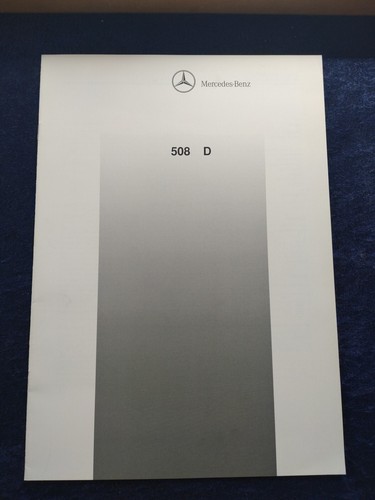 Mercedes benz 508 datenblatt - mercedes, d