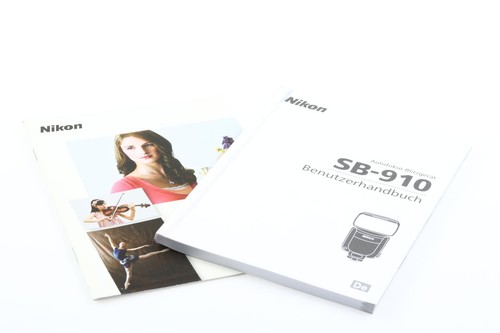 Nikon 910 benutzerhandbuch - sb-910,
