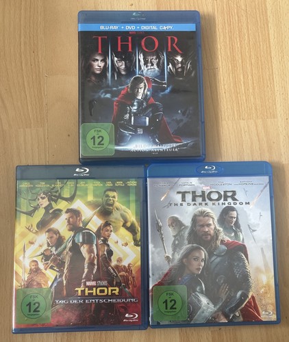 Blu ray triologie thor - thor, 1-3