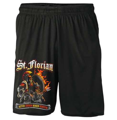 Feuerwehr shorts held - held, hero