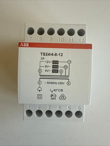 Abb ts24 12 - abb, klingeltrafo