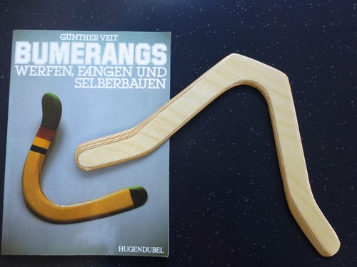 Handgefertigter bumerang von - handgefertigter,