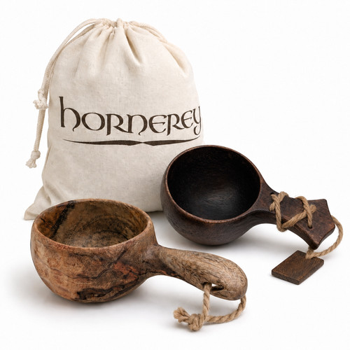 Kuksa holzbecher aus mangoholz - holzbecher,