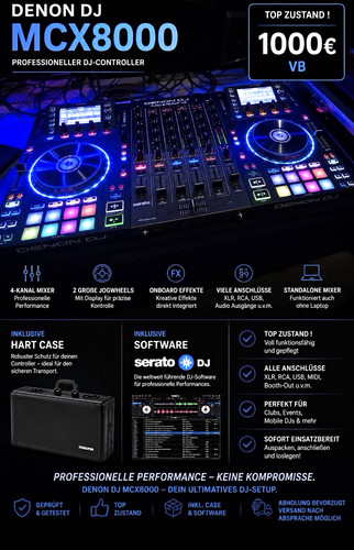 Denon mcx8000 - dj,
