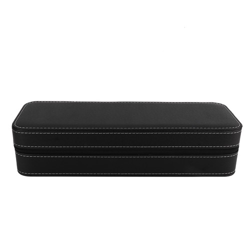 Uhrenetui aus leder mit 6 - mit,