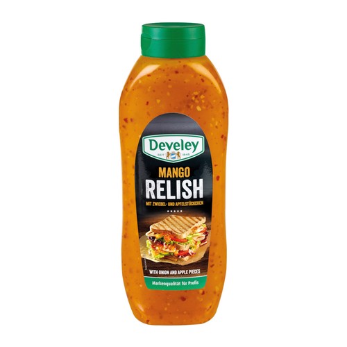 Develey mango relish stückige - develey,