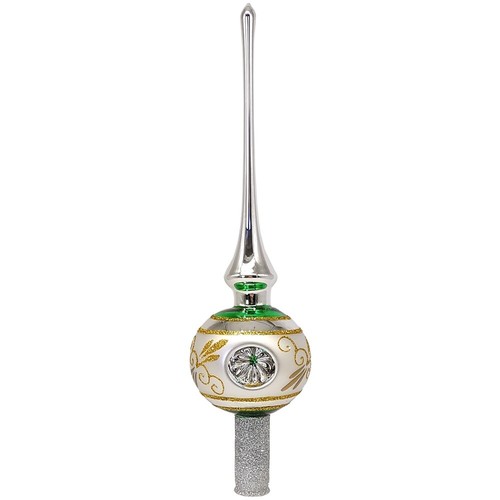 Christbaumspitze spitze mit 3 - spitze,