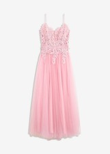Maxikleid aus zartem tüll - zartem,