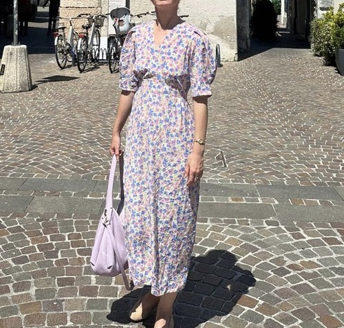 Mimosa beauty midi - beauty, floral
