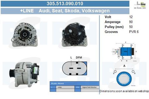 Psh lichtmaschine generator - psh,