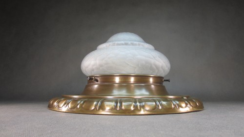 Jugendstil messing deckenlampe - jugendstil,