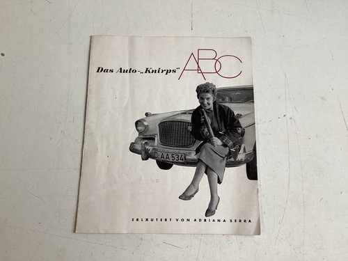 Prospekt das auto knirps - prospekt, "das