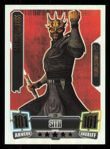 Savage opress force attax star - attax,