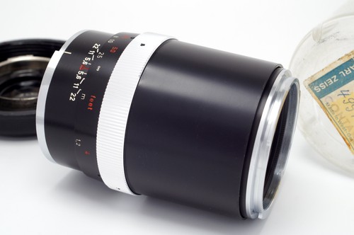 Contarex carl zeiss sonnar - sonnar, 1:4