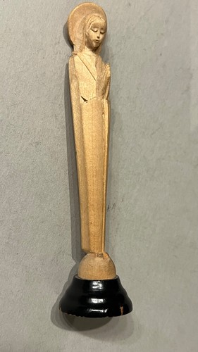 Alte holz figur - holz, maria