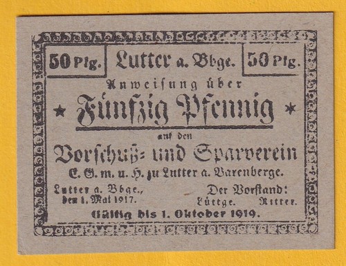 Lutter barenberg vorschuss - lutter, -vorschuss