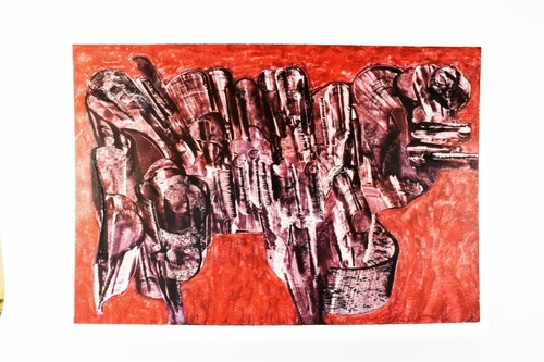 Fantasie ölmalerei auf acryl - Ölmalerei,