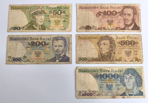 Polen banknoten lot - 5,