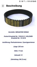 Zahnriemen für festool - zahnriemen,