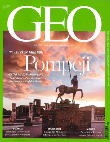 Geo magazin 2026 pompeji - magazin,, 01/2026: