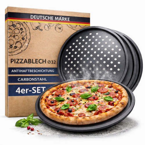 Pizzablech 4er set - pizzablech,